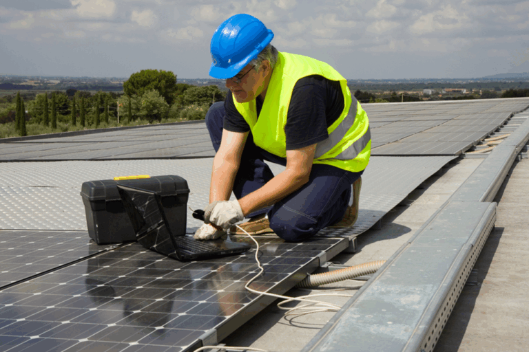 Testing Assembly Solar Panel How To Test A Solar Panel After Installation | Solar Energy Solutions